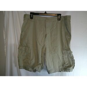 Wrangler Cargo Shorts Relaxed Fit Outdoor Casual‎ Khaki Shorts Size 36